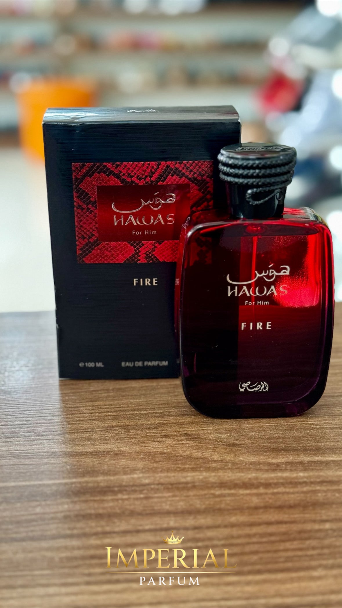 Hawas Fire de Rasasi – Eau de Parfum 100 ml