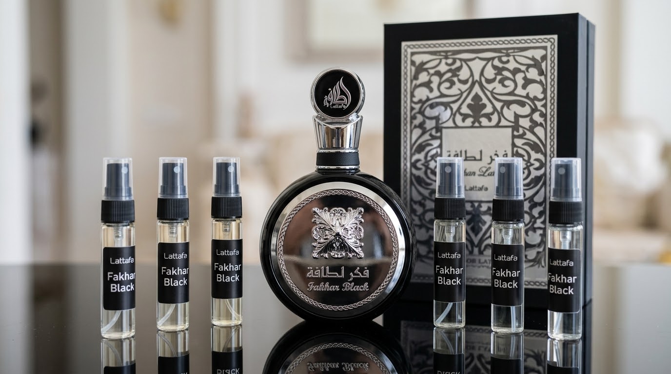 Fakhar Black de Lattafa – Eau de Parfum 100 ml